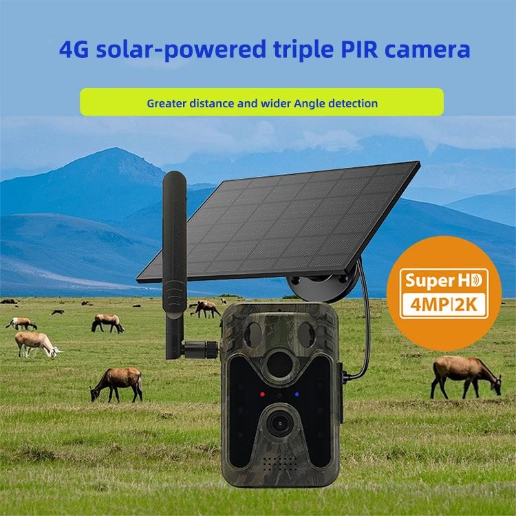 New Arrival 4MP Outdoor Waterproof Solar Panel Monitoring MinMax Outdoors product detail image 2