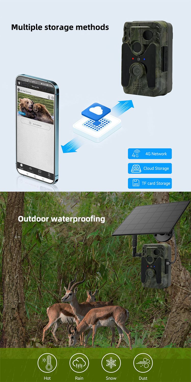 New Arrival 4MP Outdoor Waterproof Solar Panel Monitoring MinMax Outdoors product detail image 9