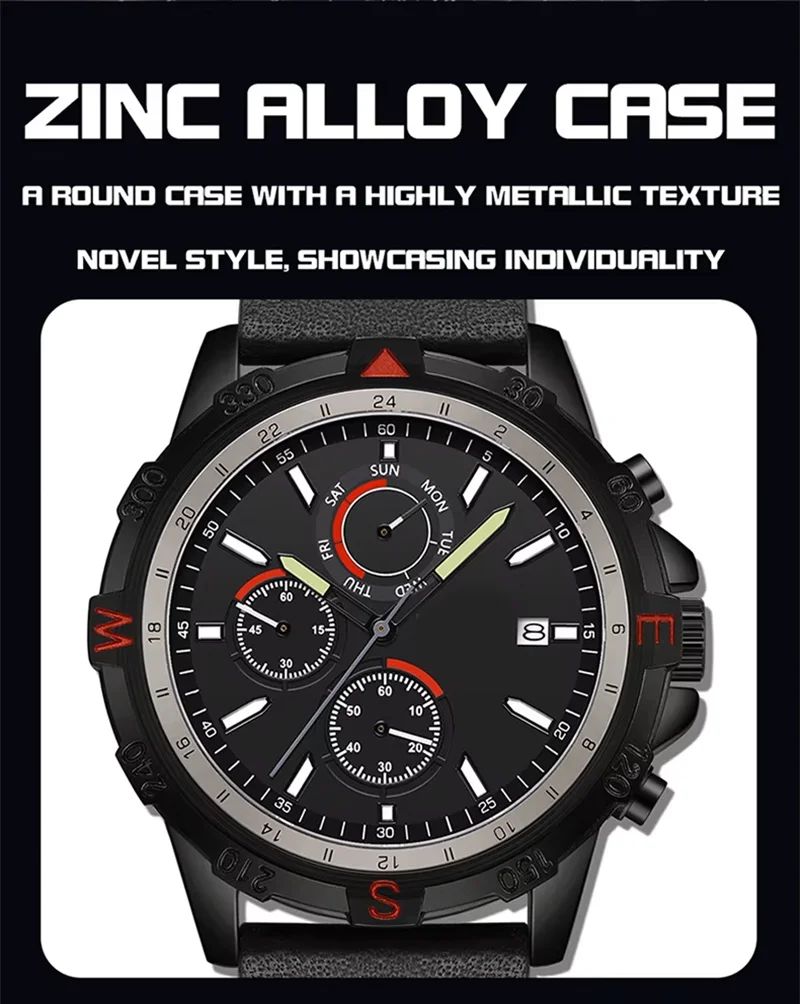 New Arrival Men's Outdoor Tactical Quartz Watch product detail 1