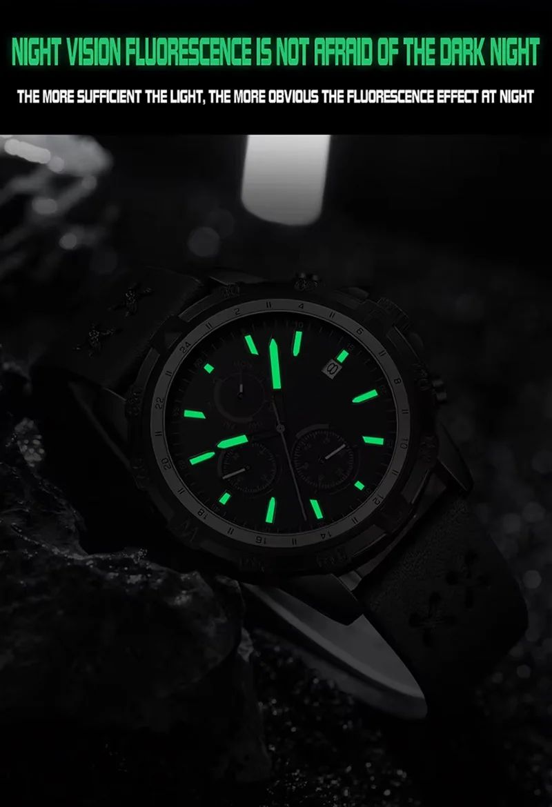 New Arrival Men's Outdoor Tactical Quartz Watch product detail 4