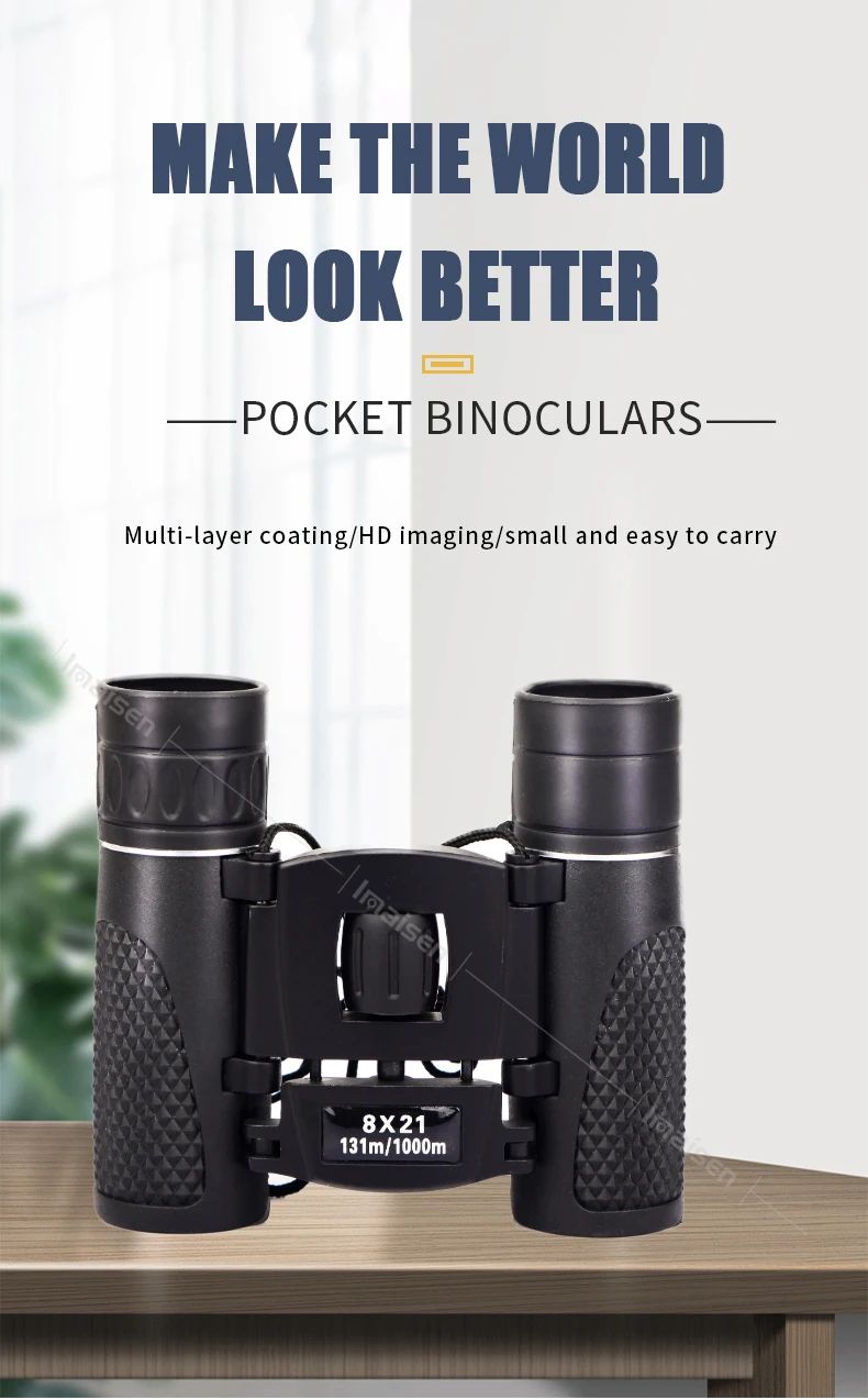 New Binoculars 8x21 100X21 40X22Mini Pocket BAK4 FMC product detail 1
