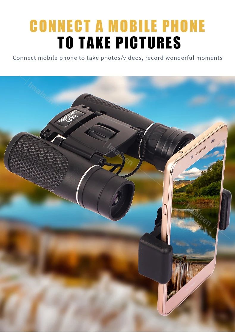 New Binoculars 8x21 100X21 40X22Mini Pocket BAK4 FMC product detail 2