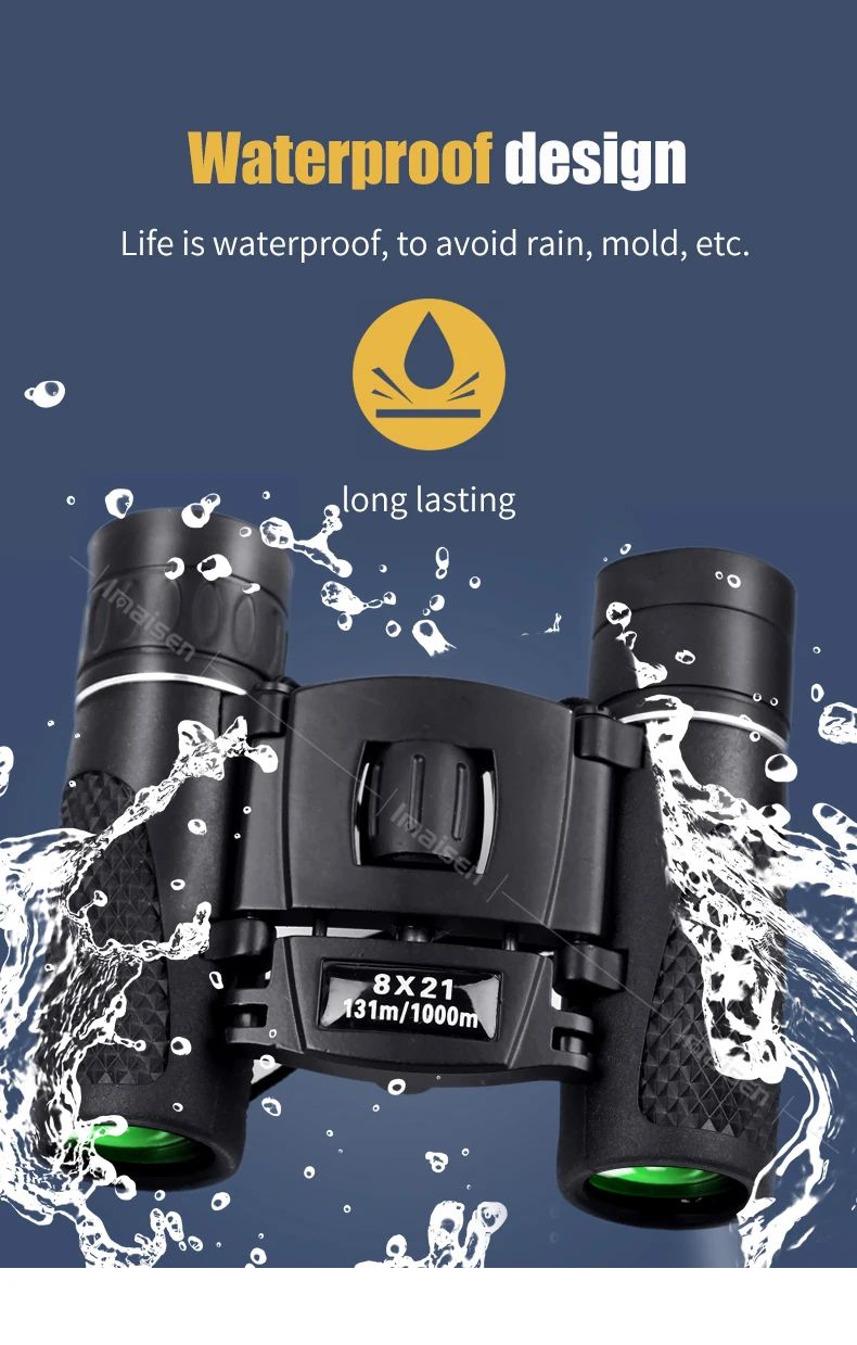 New Binoculars 8x21 100X21 40X22Mini Pocket BAK4 FMC product detail 8