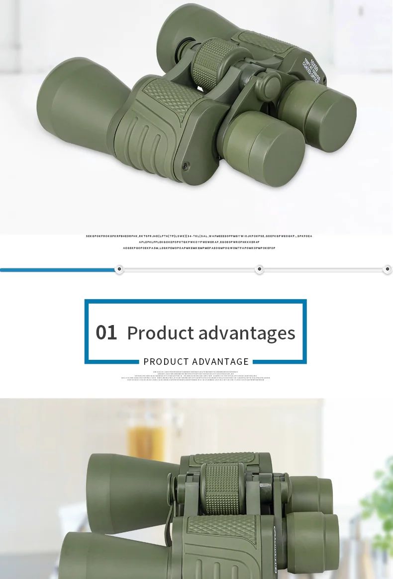 New Condition Outdoor Green Binocular Handheld Telescope product detail 2