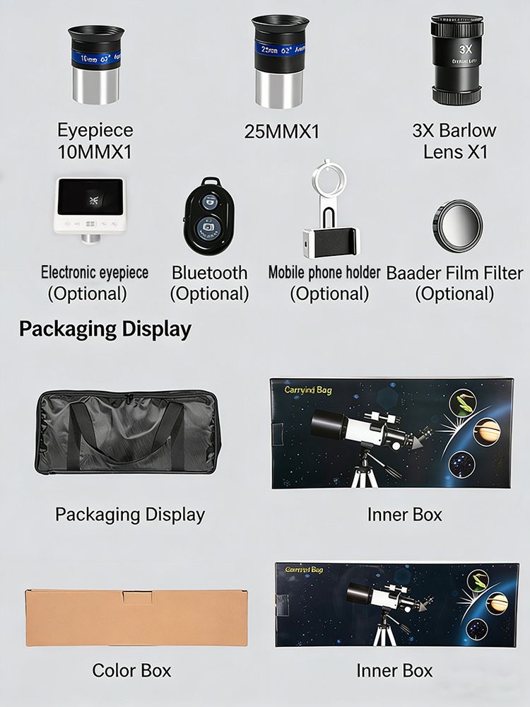 New Design 40070 Outdoor Telescope 70mm Aperture 400mm product detail 6