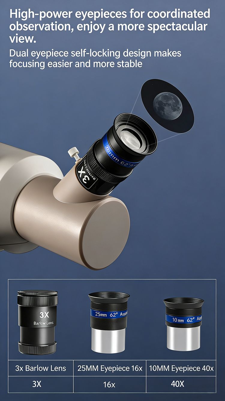 New Design 40070 Outdoor Telescope 70mm Aperture 400mm product detail 8