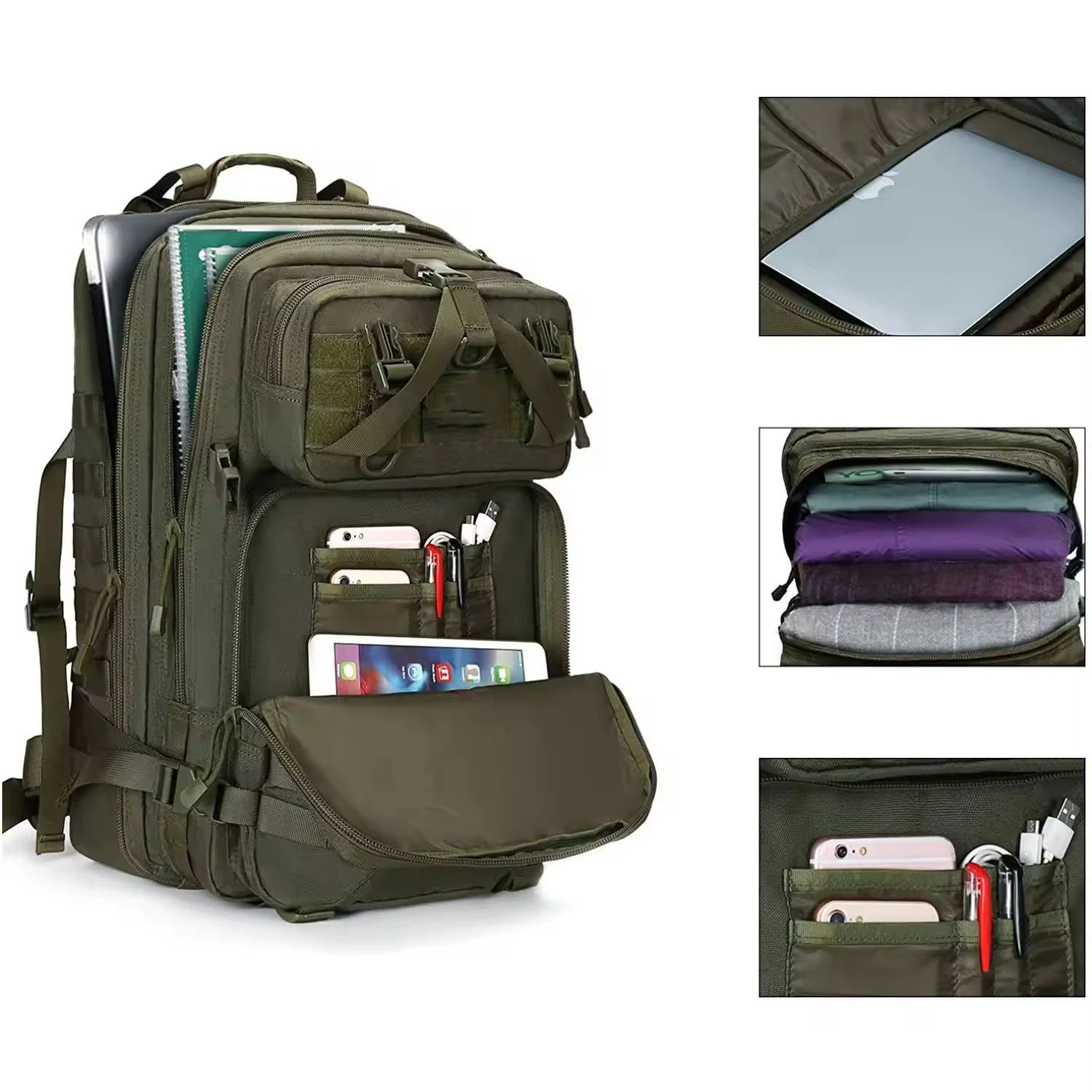New Design 45L Outdoor Large Capacity Hiking Backpack product detail 2