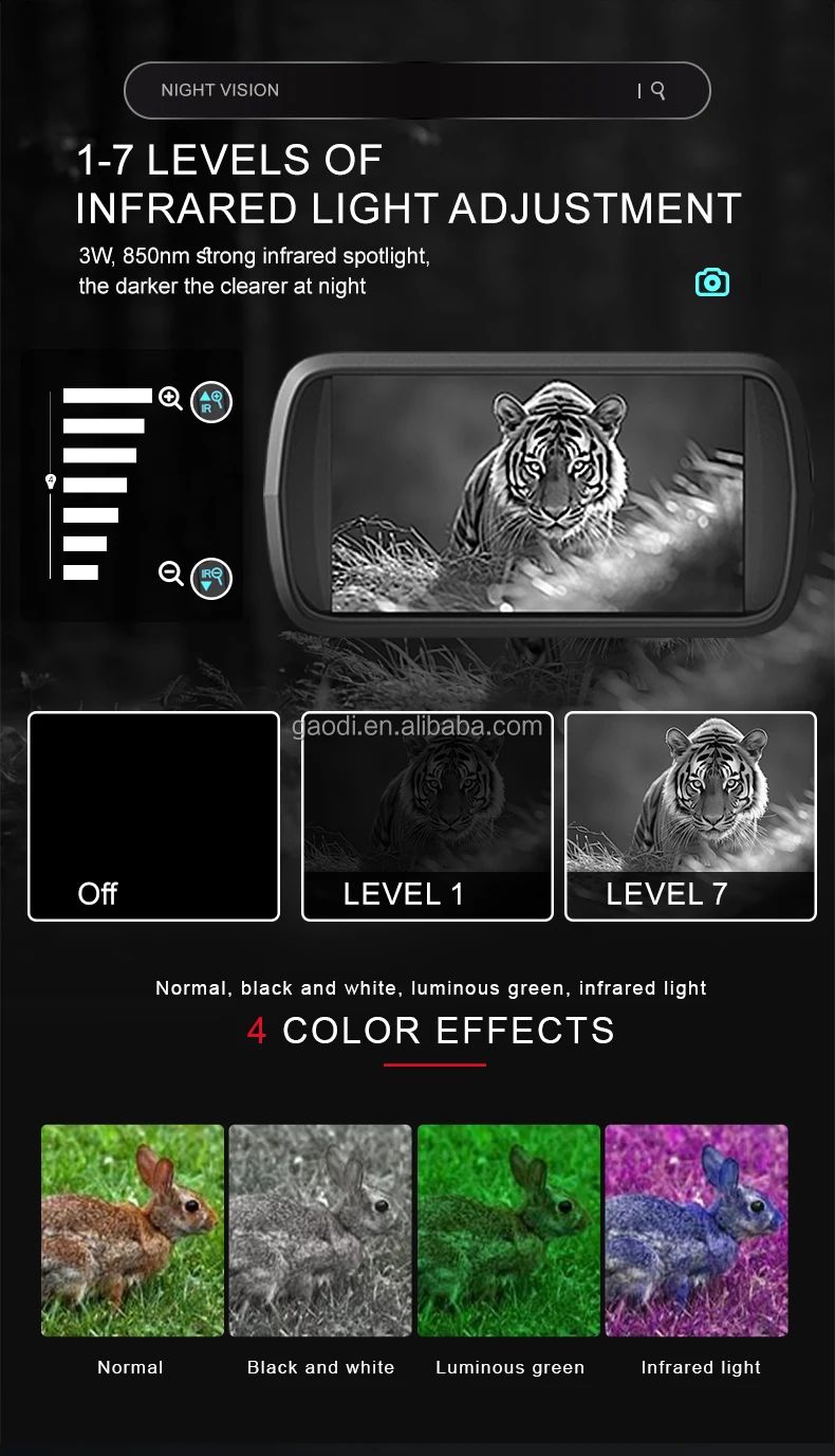 New Model 4K Day and Night Vision Goggles product detail 6