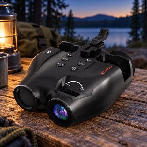 Night Vision Goggles equipment in a relevant outdoor setting