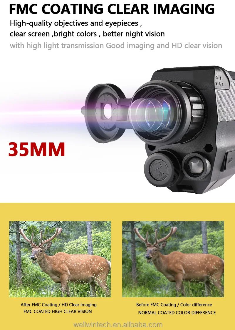 Night Vision Monocular 4X Optical Zoom Monocular Infrared product detail 3