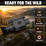 Night Vision Monocular Device 50mm Lens 200-400M Range gallery 05