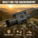Night Vision Monocular Device 50mm Lens 200-400M Range gallery 06