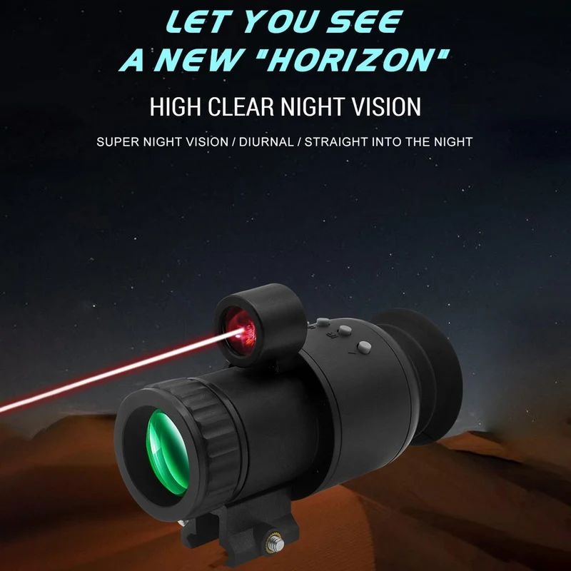 Night Vision Monocular NV300 1080P Day 1-10X Digital product detail 9