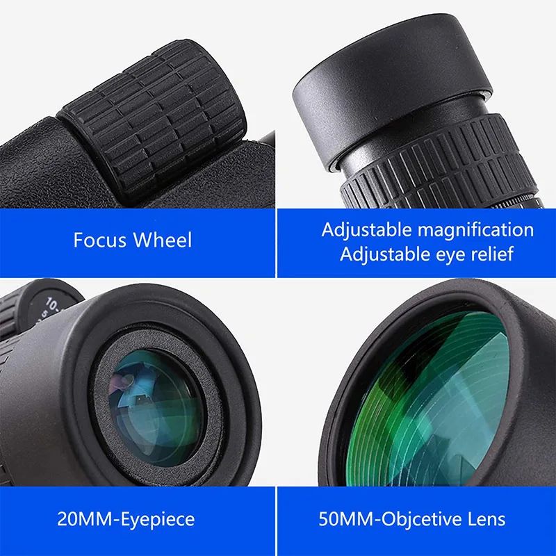 Night Vision Telescope Waterproof High Zoom 10-30X50 product detail 3