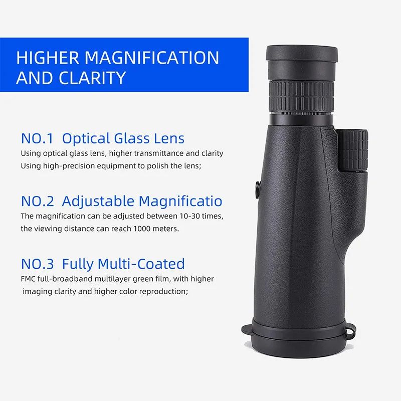 Night Vision Telescope Waterproof High Zoom 10-30X50 product detail 8