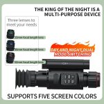 NV076 940nm Digital Night Vision Monocular With Rangefinder gallery 04