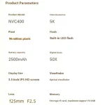 5K Digital Camera product gallery image