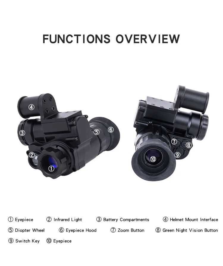 NVG10 Infrared Night Vision Monocular Telescope with product detail 8