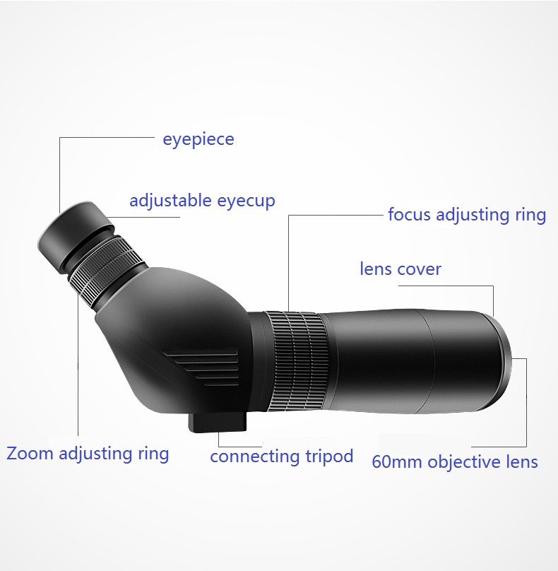 Outdoor Camping Travel Bird Watching 15-45x60 Zoom Spotting product detail 3