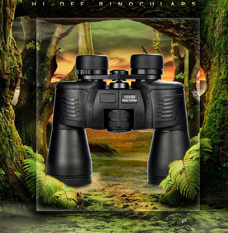 Outdoor Optical High Power 12X50 BK7 Binoculars Low product detail 1
