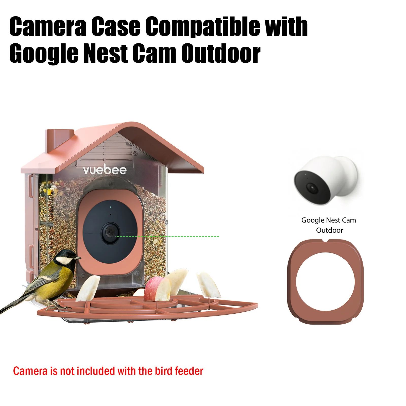 Outdoor Smart Bird Feeder W/ Camera Housing Compatible product detail 4