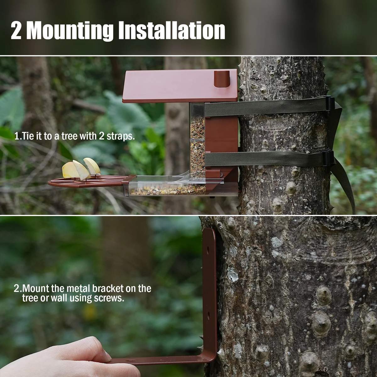 Outdoor Smart Bird Feeder W/ Camera Housing Compatible product detail 5