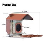 Outdoor Smart Bird Feeder W/ Camera Housing Compatible gallery 04