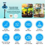 Outdoor Solar Bird Feeder Camera 5MP HD Video gallery 04