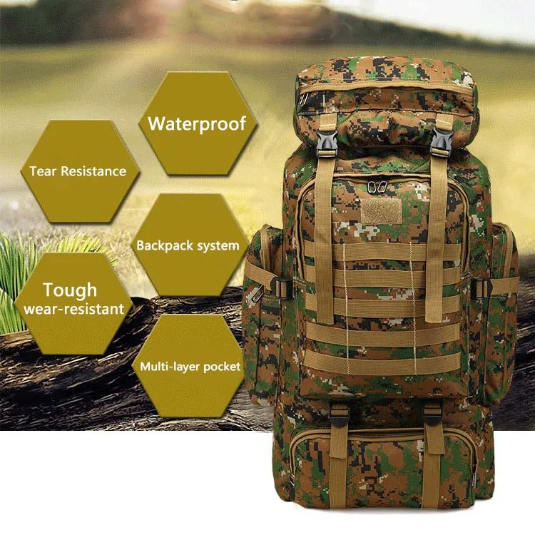 Outdoor Sport Waterproof Hiking Survival Fashion Polyester product detail 2