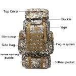 Outdoor Sport Waterproof Hiking Survival Fashion Polyester gallery 07