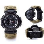 Outdoor Survival Watch Multifunctional Waterproof Tactical gallery 02