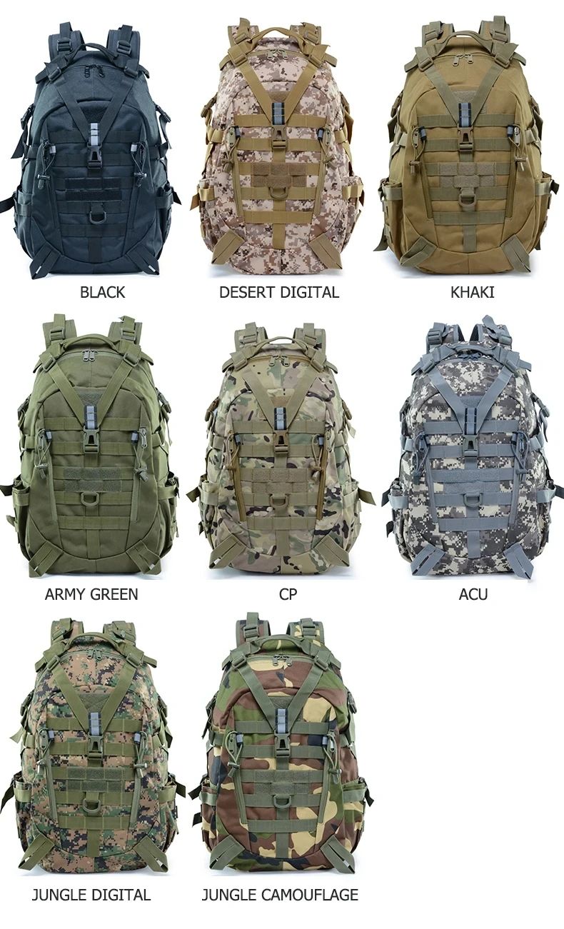 Outdoor Waterproof Hiking Backpack Survival Bag Tactical product detail 7