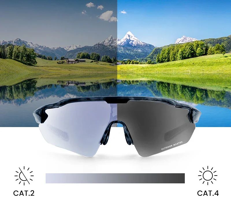 OutdoorMaster Hawk LT Polarized Photochromic Sport product detail 1