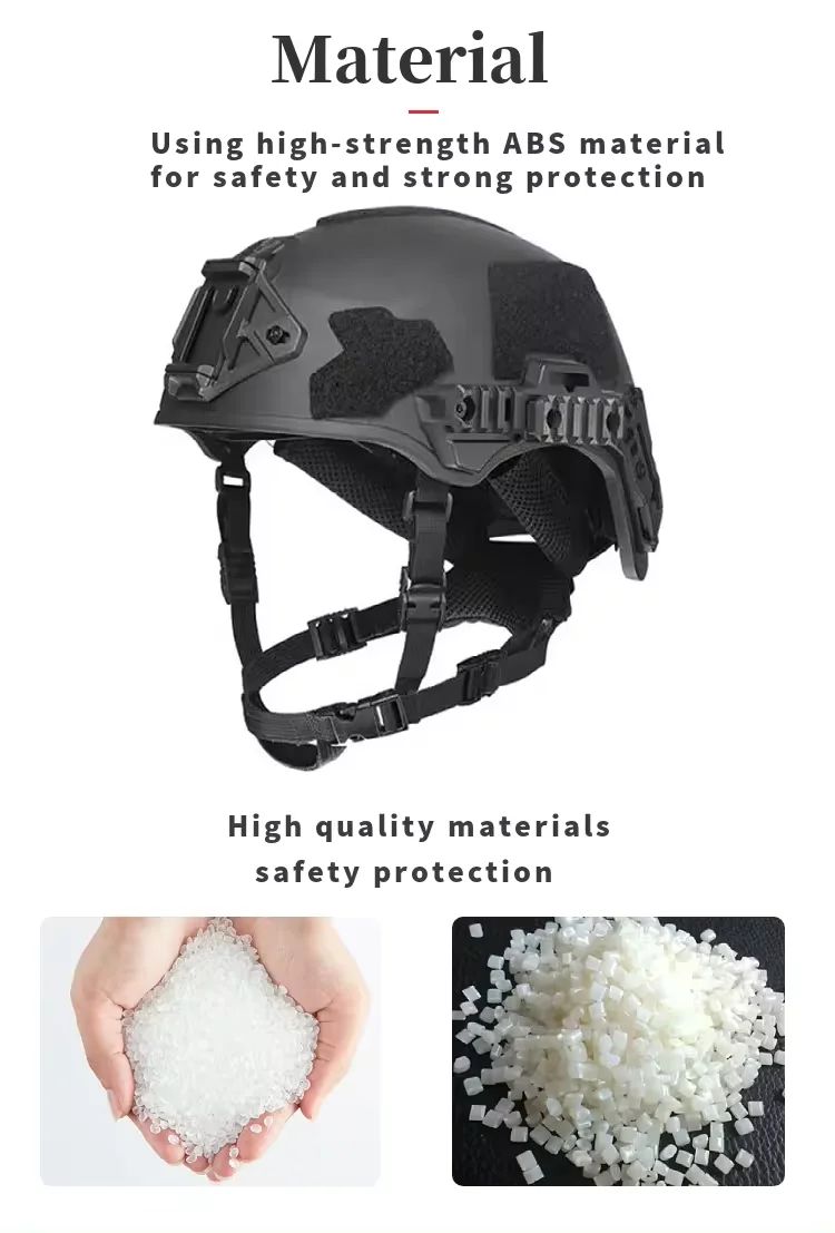 Plastic Tactical Helmet Protective Outdoor Sports Bump product detail 3