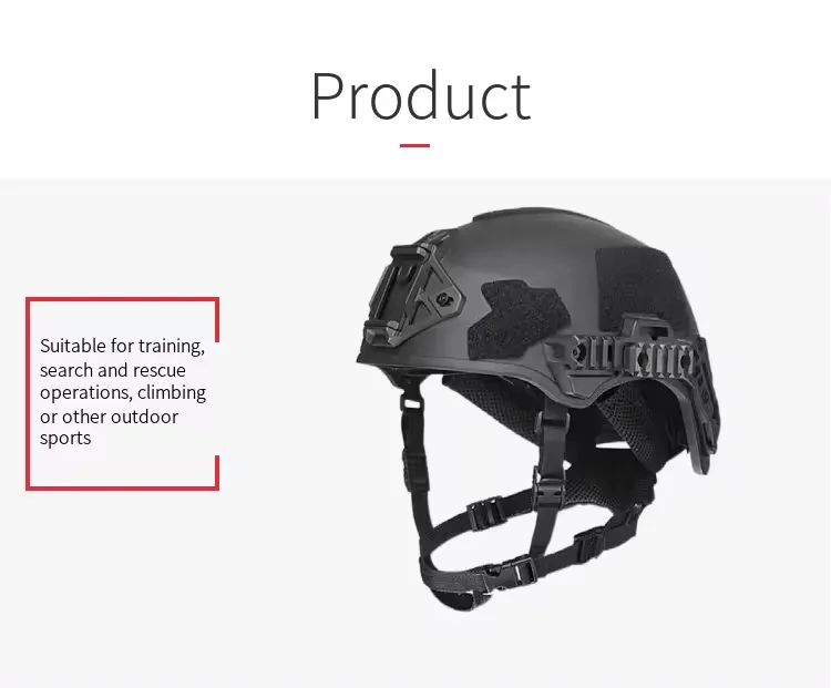 Plastic Tactical Helmet Protective Outdoor Sports Bump product detail 4