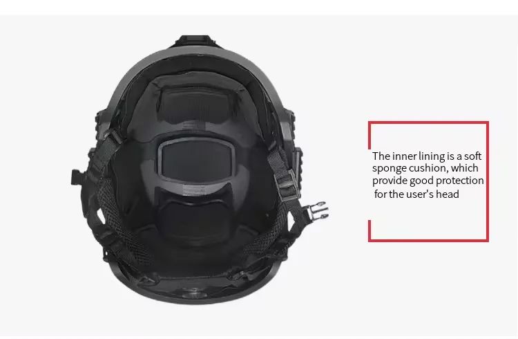 Plastic Tactical Helmet Protective Outdoor Sports Bump product detail 7