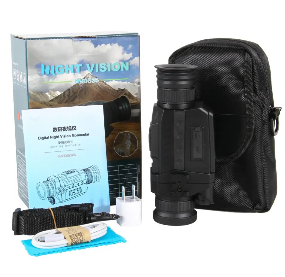 Portable 1300M Night Vision Monocular Scope Metal and product detail 6