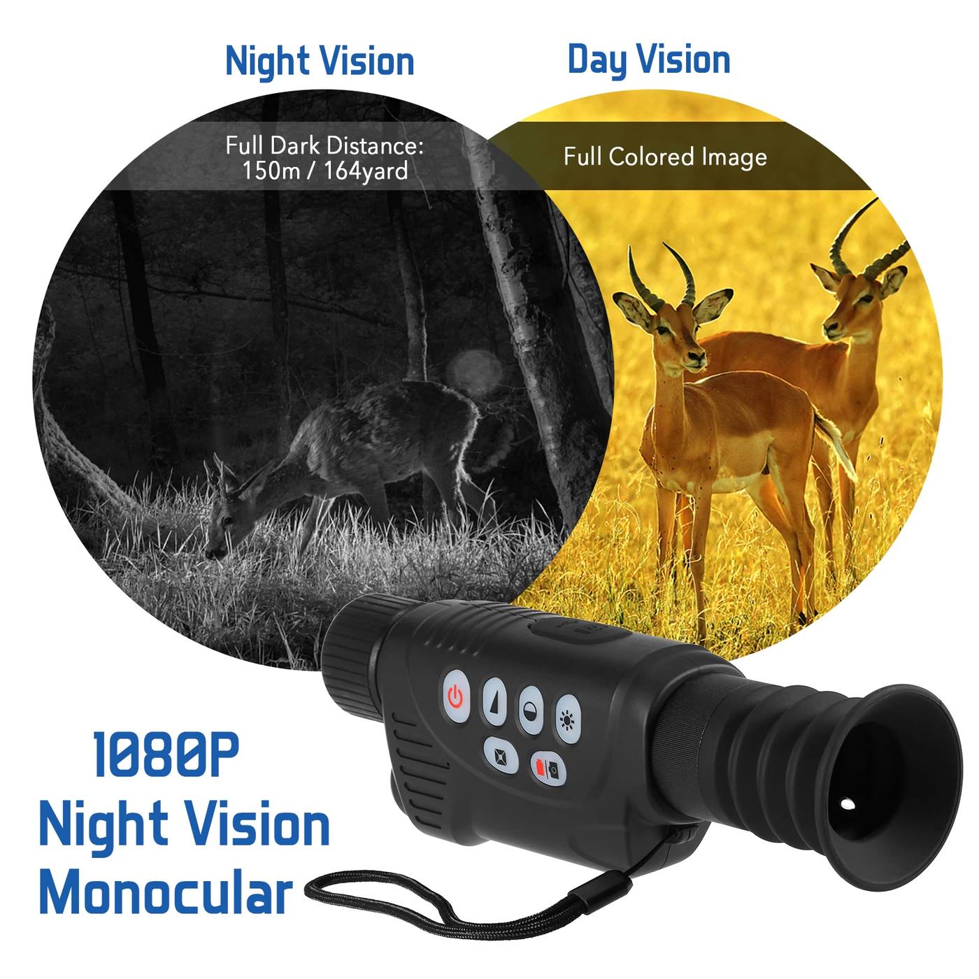 Portable Long Range Professional Night Vision Monocular product detail 1