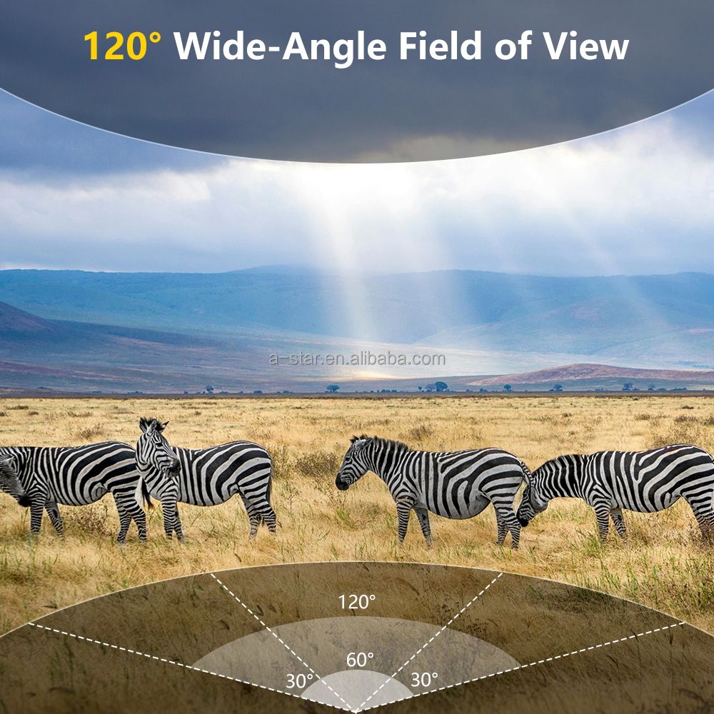Hot PR903DW 4K CMOS 60MP Wi-Fi Waterproof Solar Battery Powered Wildlife Free App Control Photo Trap Game Hunting Trail Camera