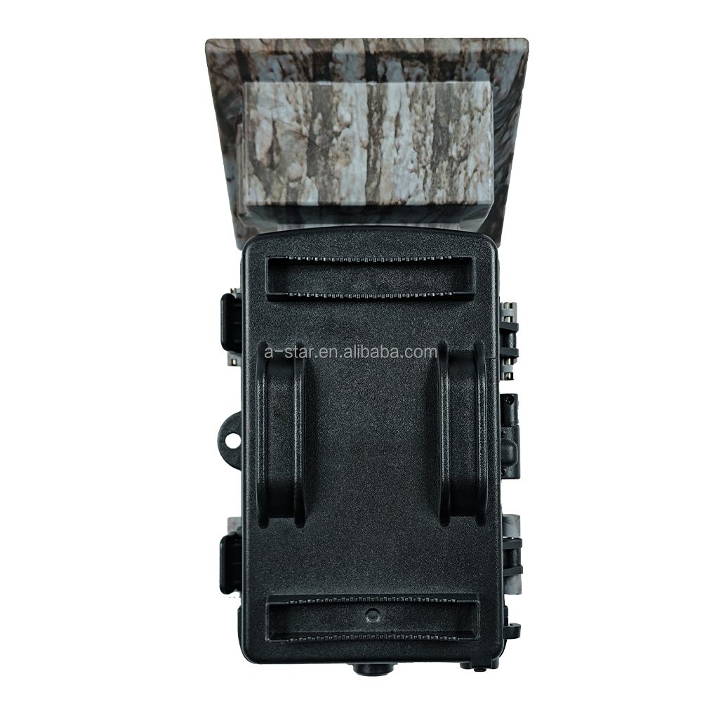 Hot PR903DW 4K CMOS 60MP Wi-Fi Waterproof Solar Battery Powered Wildlife Free App Control Photo Trap Game Hunting Trail Camera