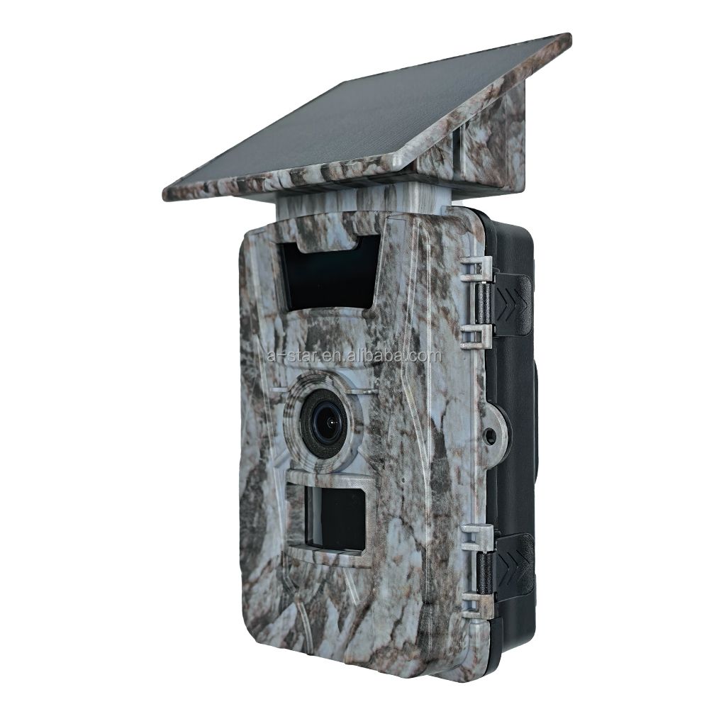Hot PR903DW 4K CMOS 60MP Wi-Fi Waterproof Solar Battery Powered Wildlife Free App Control Photo Trap Game Hunting Trail Camera