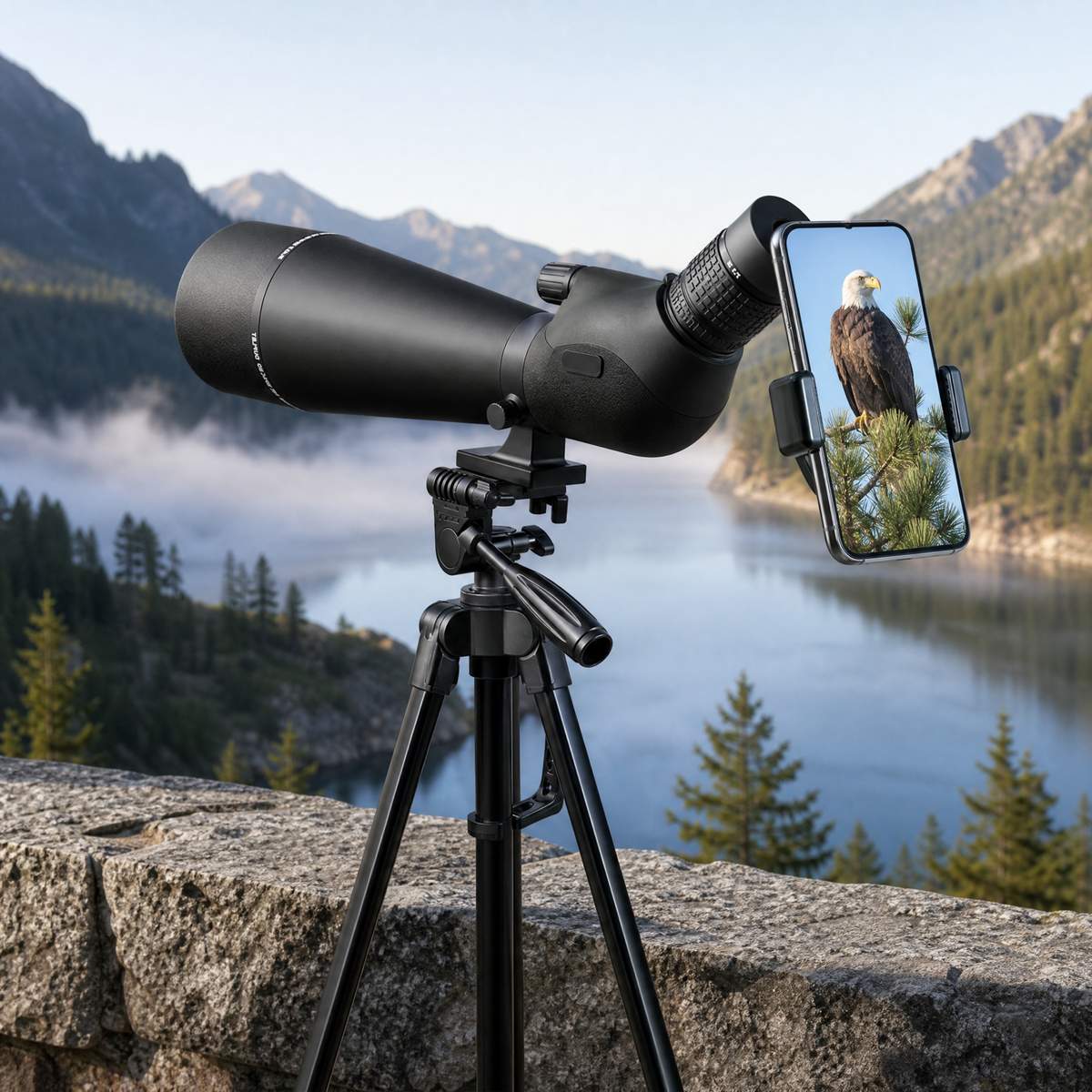 Professional 25-75x80 Spotting Scope Ultra Bright 80mm product detail 7
