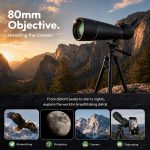 Professional 25-75x80 Spotting Scope Ultra Bright 80mm gallery 01