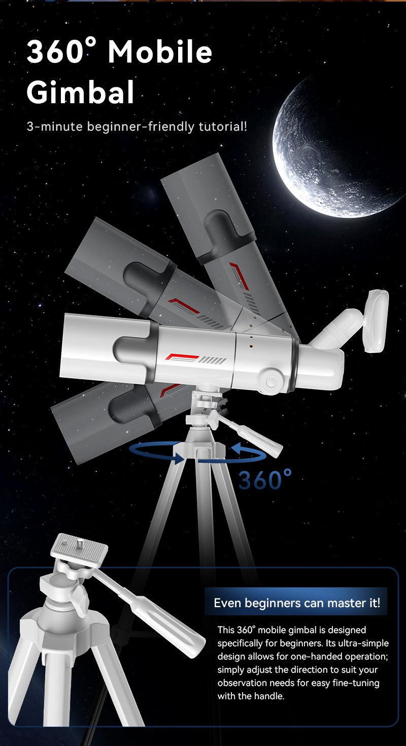 Professional 400mm Refracting Astronomical Telescope for product detail 12