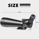 Professional 80mm HD Zoom Spotting Scope Monocular Telescope gallery 01