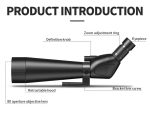 Professional 80mm HD Zoom Spotting Scope Monocular Telescope gallery 05