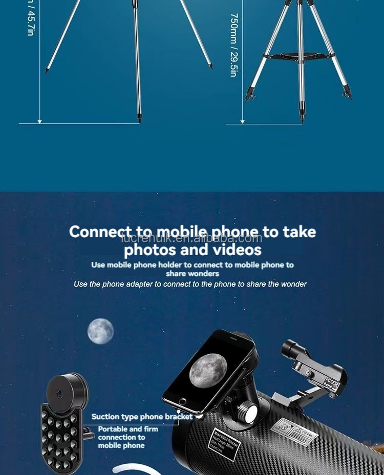Professional Astronomical Telescope 500mm Zoom product detail 8