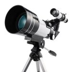 Professional Astronomical Telescope 70MM Eyepiece 150Times gallery 04
