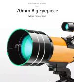 Professional Astronomical Telescope 70MM Eyepiece 150Times gallery 06