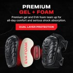 Professional Gel Knee Pads Soft Foam Gel Cushion gallery 02